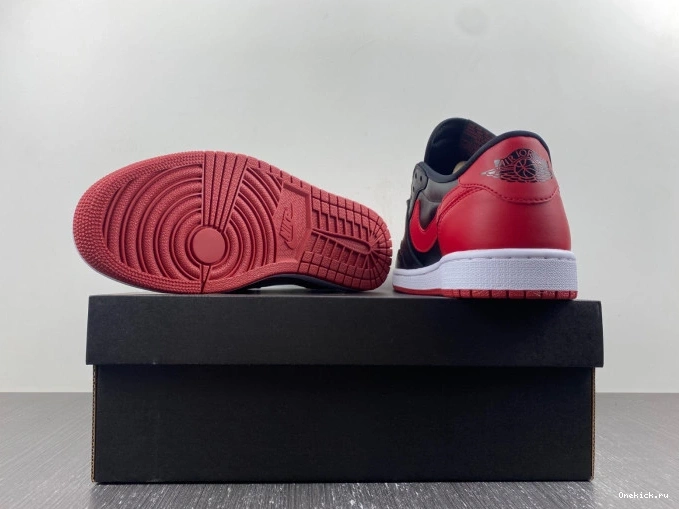One Kick Low Bred 1 Air Retro 705329-001 Jordan 0809